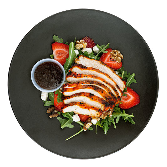 Strawberry Salad with Grilled Chicken