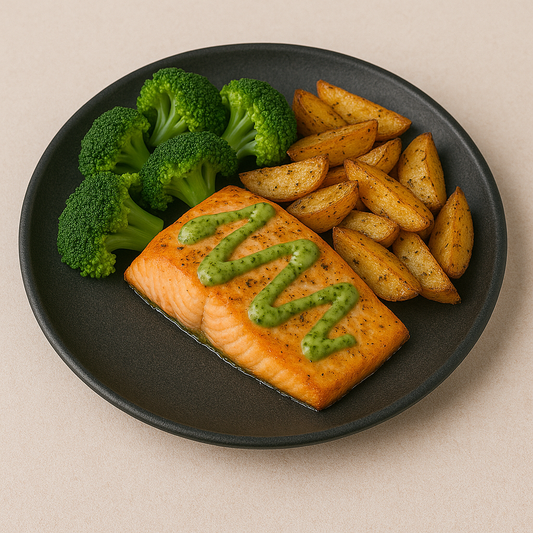 Baked Salmon Power Bowl