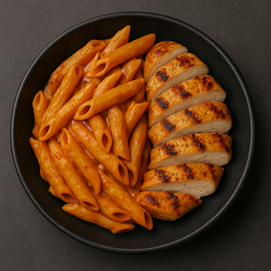 Penne Vodka With Grilled Chicken