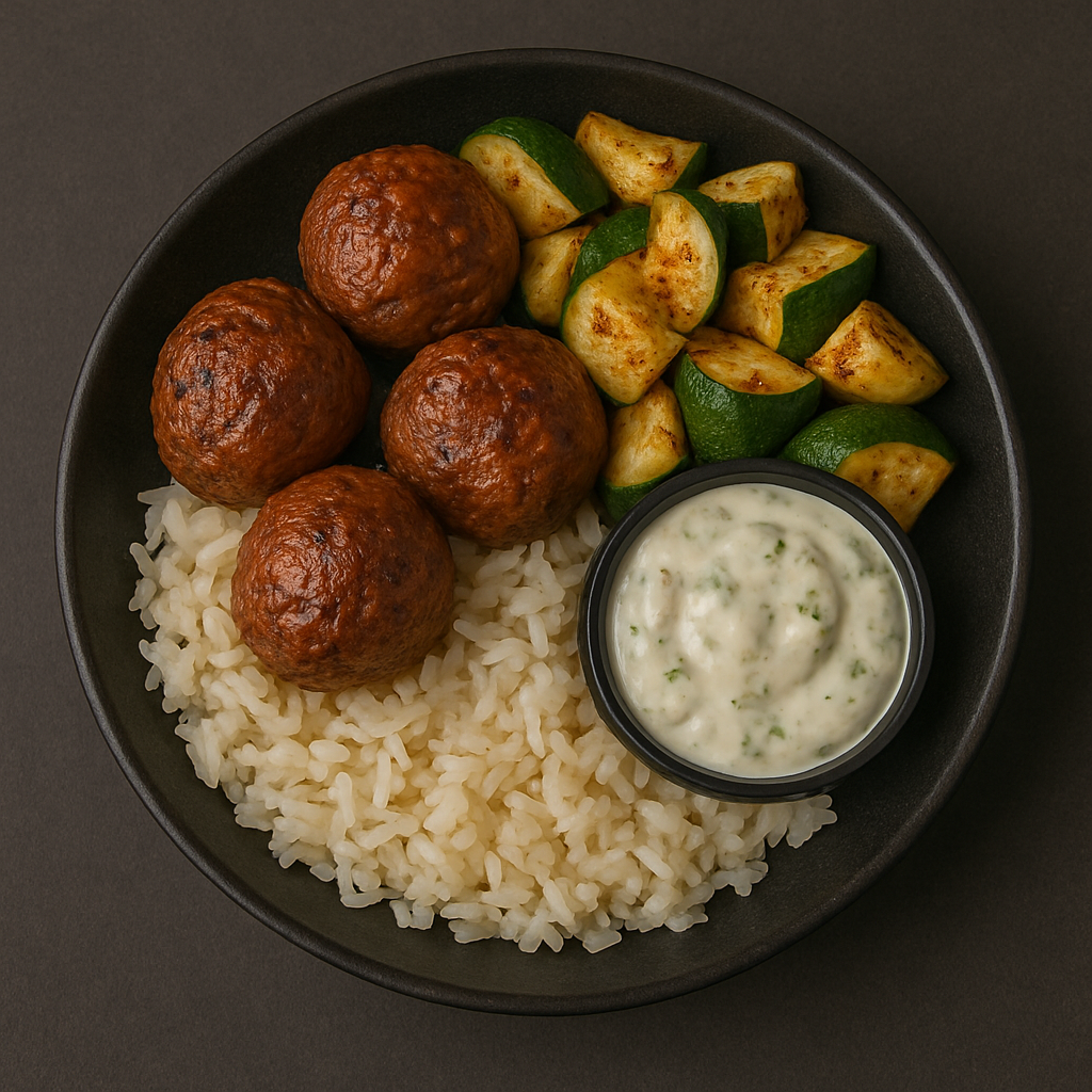 Mediterranean Beef Meatballs