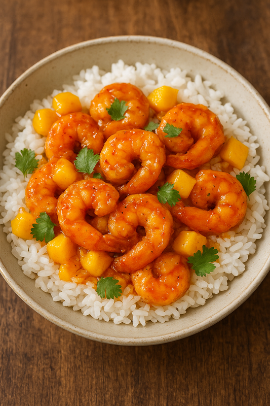 Mango Habanero Shrimp