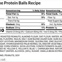 Birthday Cake Protein Energy Balls