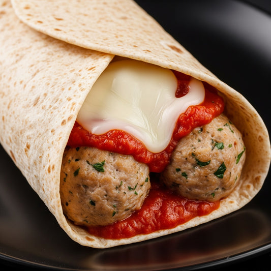 Turkey Meatball Wrap