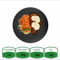 Vodka Chicken Parmesan Bowl