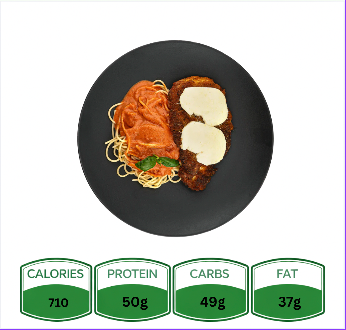 Vodka Chicken Parmesan Bowl