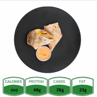 Turkey Meatball Wrap