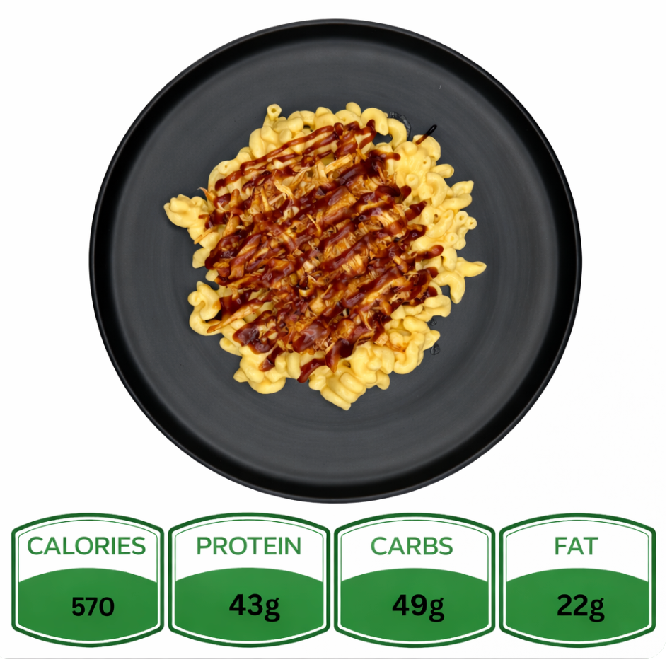 BBQ Chicken Mac & Cheese