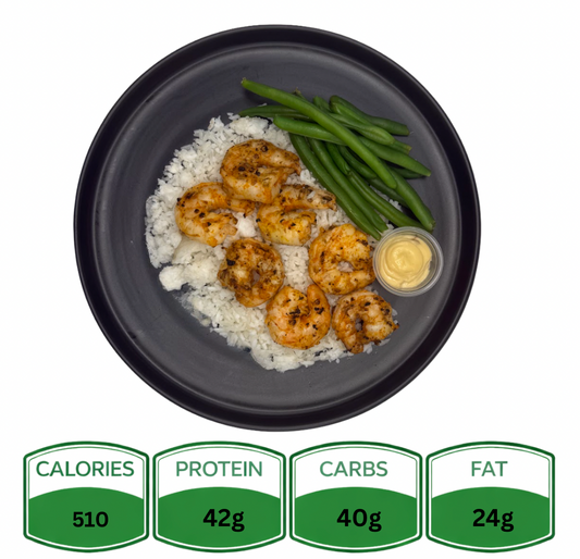 Grilled Garlic Shrimp Bowl