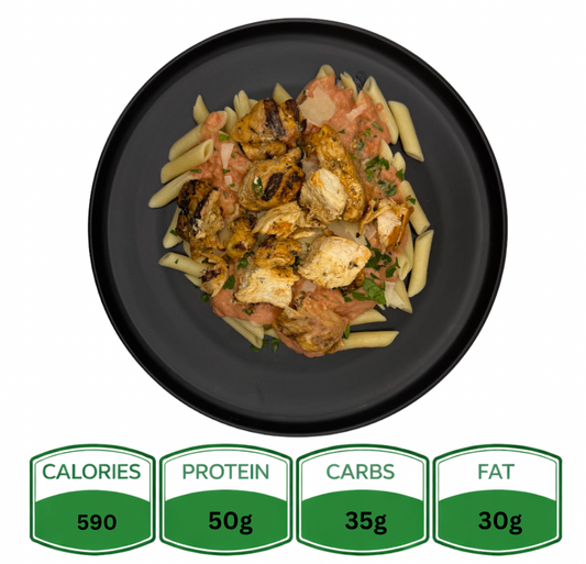 Penne Vodka With Grilled Chicken