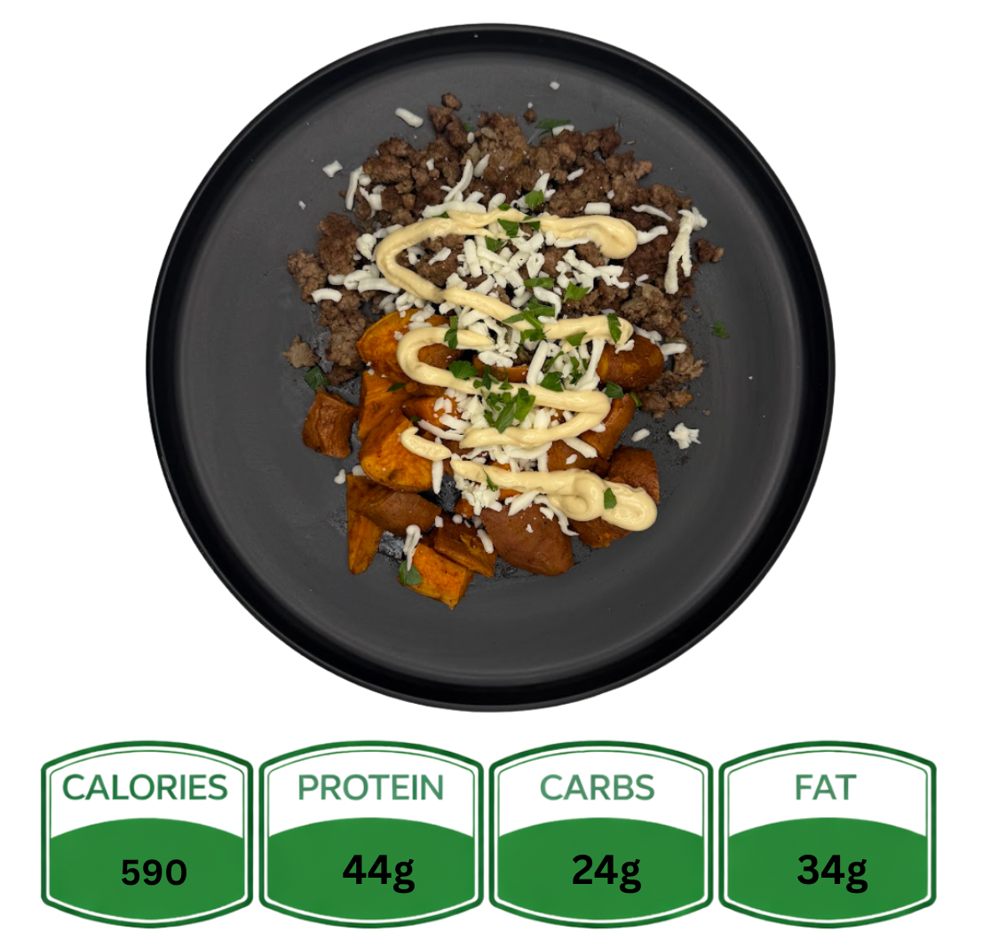 Ground Beef Power Bowl