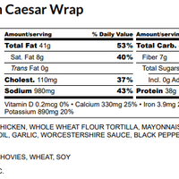 Chicken Caesar Wrap