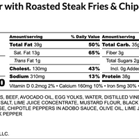 Cheeseburger & Roasted Potato Fries