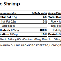 Mango Habanero Shrimp