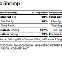 Mango Habanero Shrimp